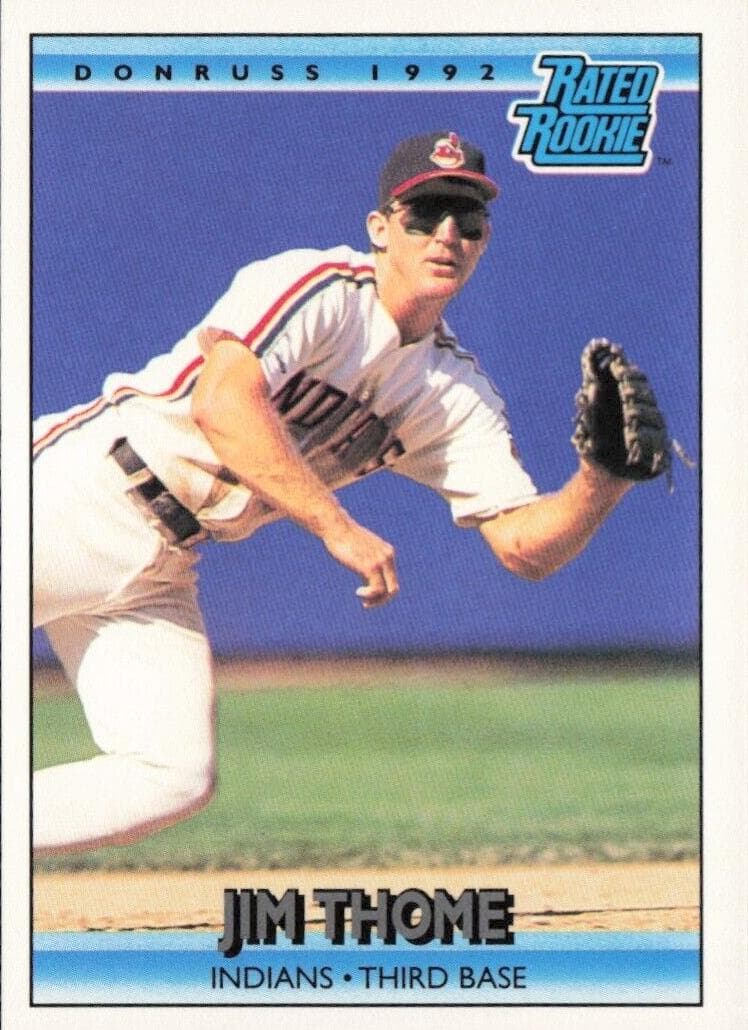 Jim Thome 1992 panini Donruss
