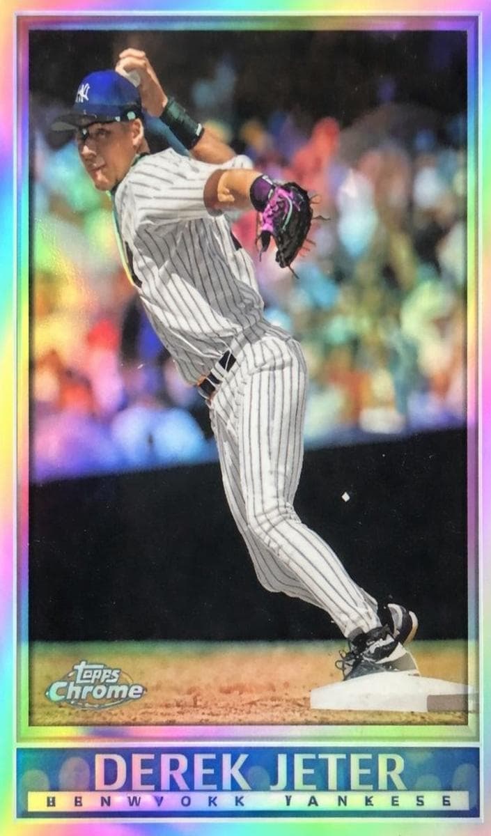 Derek Jeter 1998 topps Topps Chrome