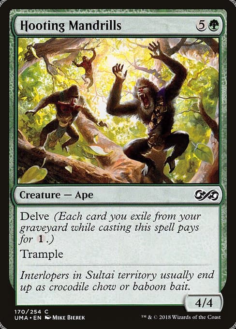 Hooting Mandrills 2014 Magic: The Gathering Khans of Tarkir