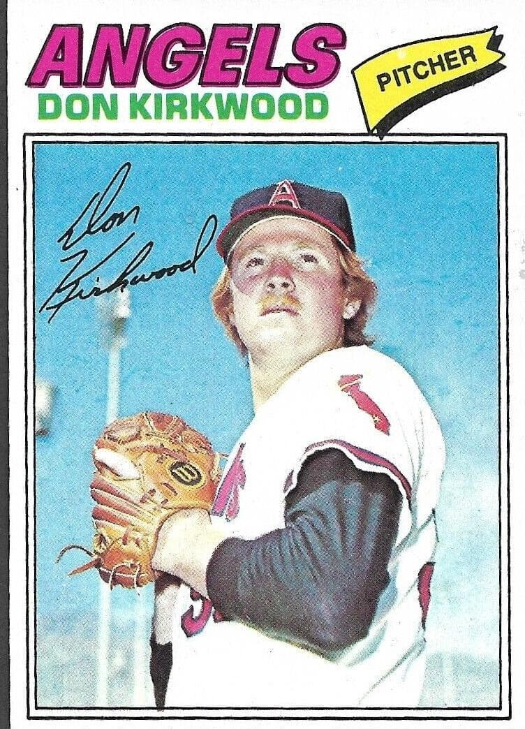 Don Kirkwood 1977 topps Topps