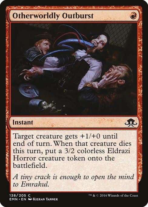 Otherworldly Outburst 2016 Magic: The Gathering Eldritch Moon