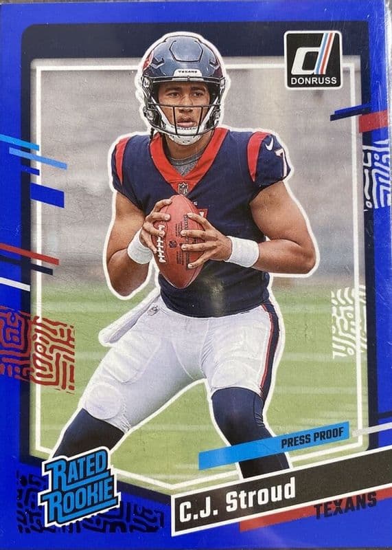 C.J. Stroud 2023 panini Donruss