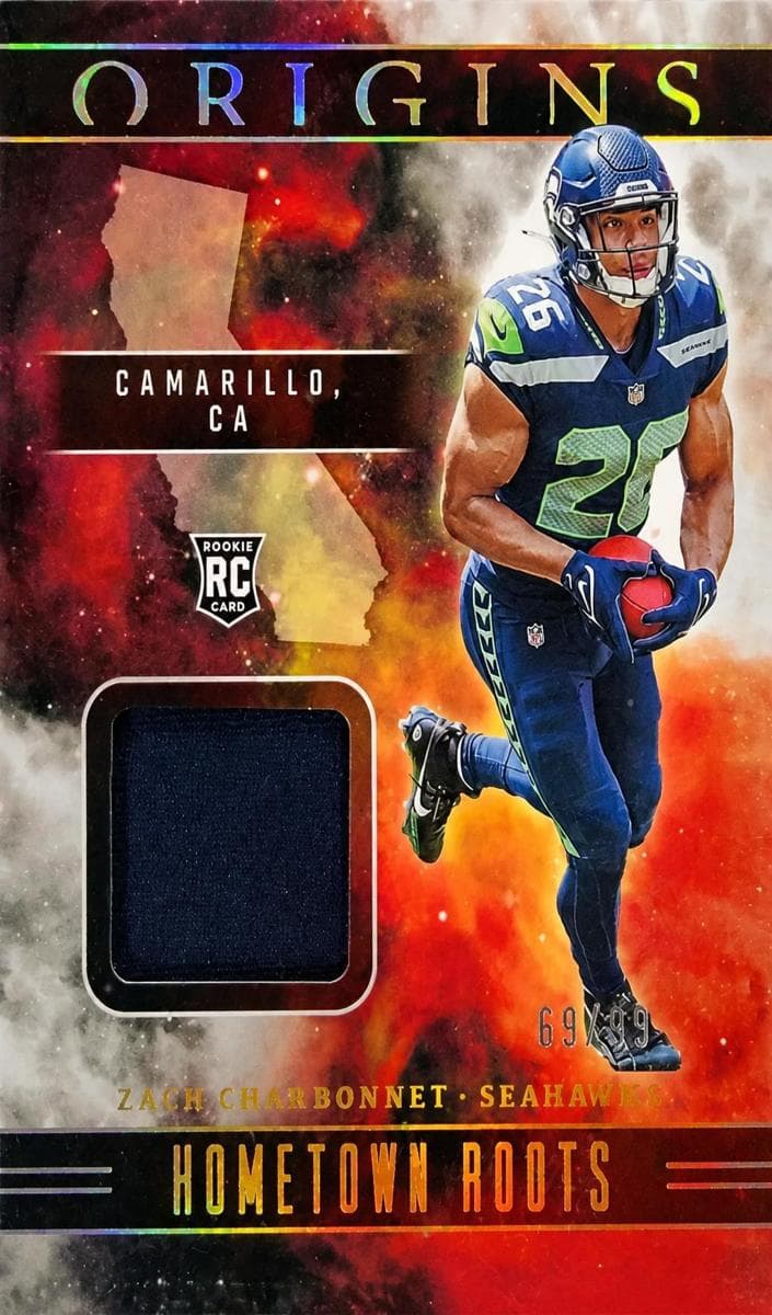 Zach Charbonnet 2023 panini