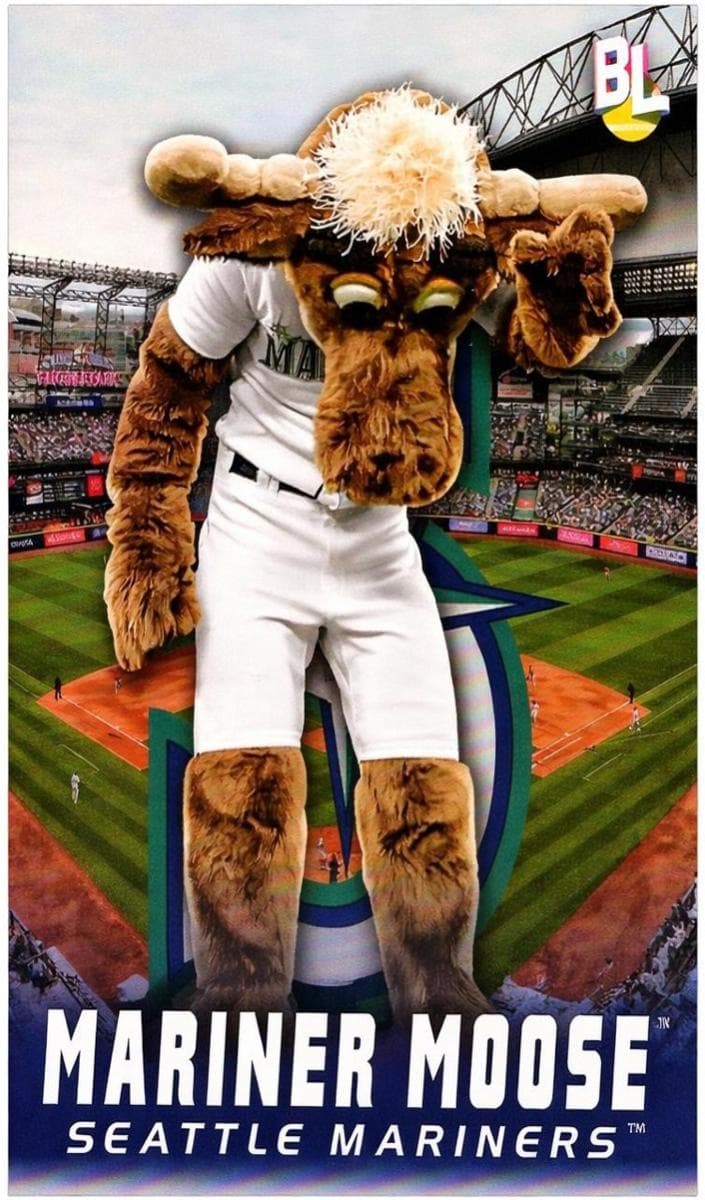 Mariner Moose trading card