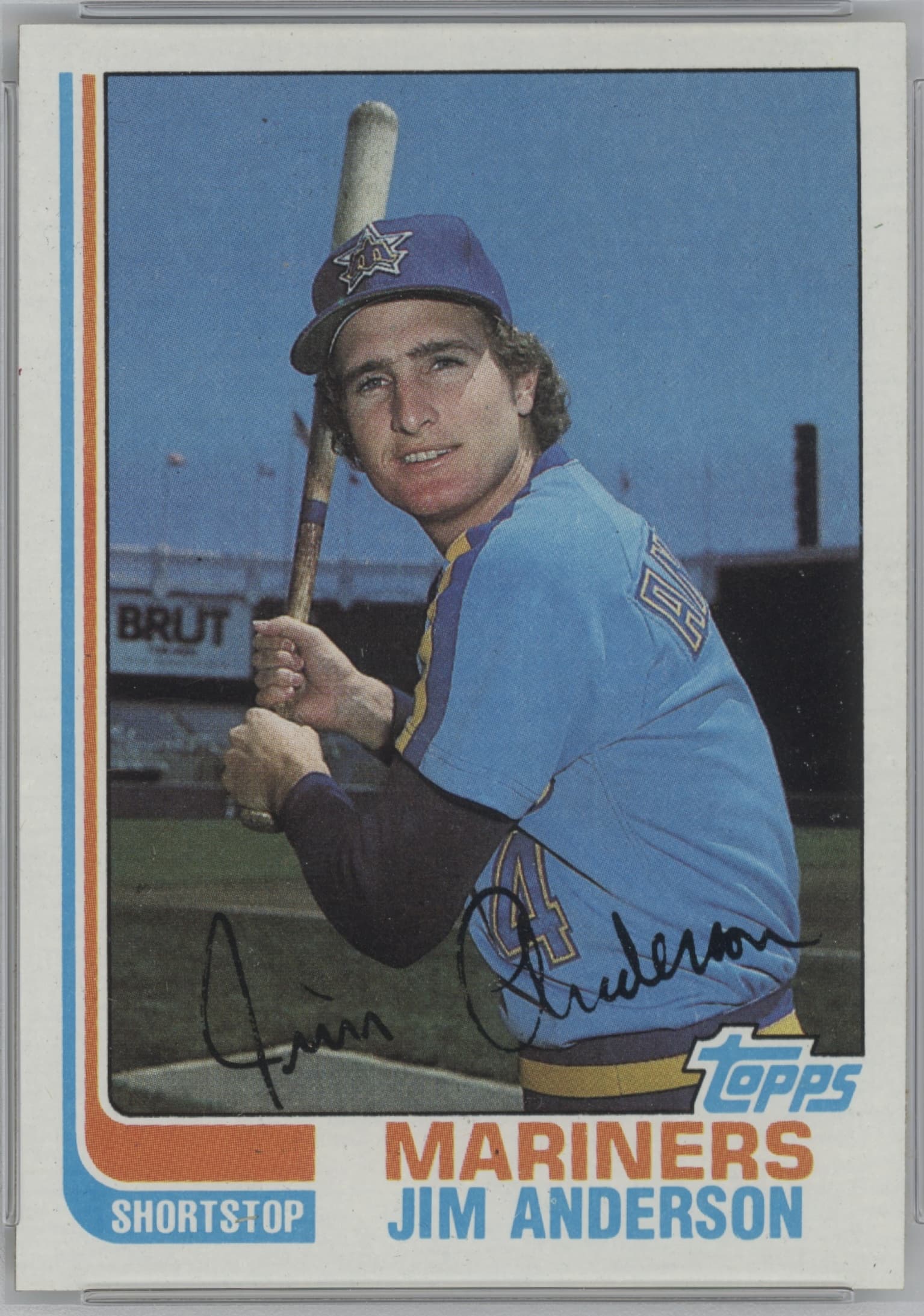 Jim Anderson trading card