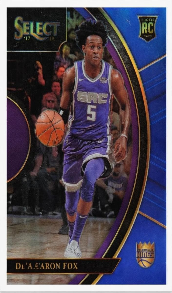 De'Aaron Fox 2017 panini