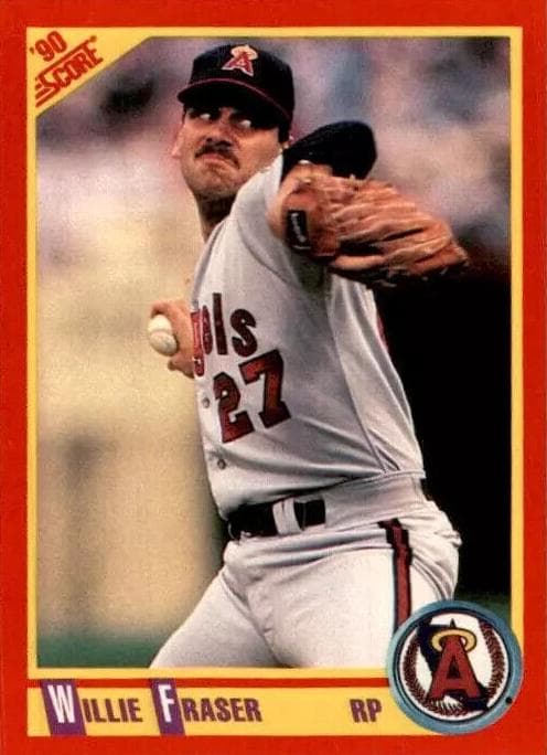 Willie Fraser trading card