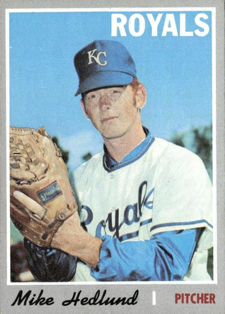 Mike Hedlund 1970 topps Topps