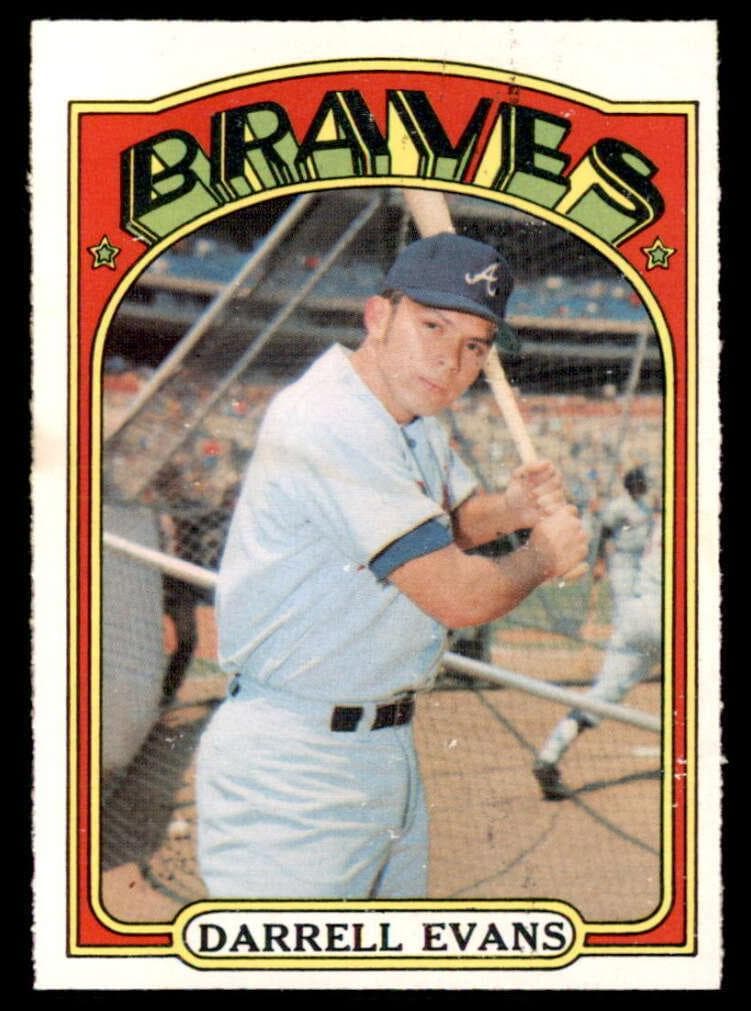 Darrell Evans 1972 topps