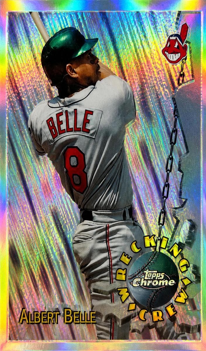Albert Belle 1996 topps Topps Chrome