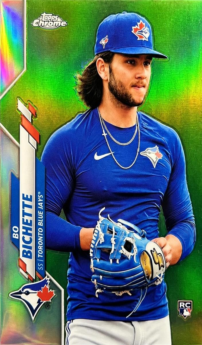 Bo Bichette 2020 topps Topps Chrome Ben Baller Edition