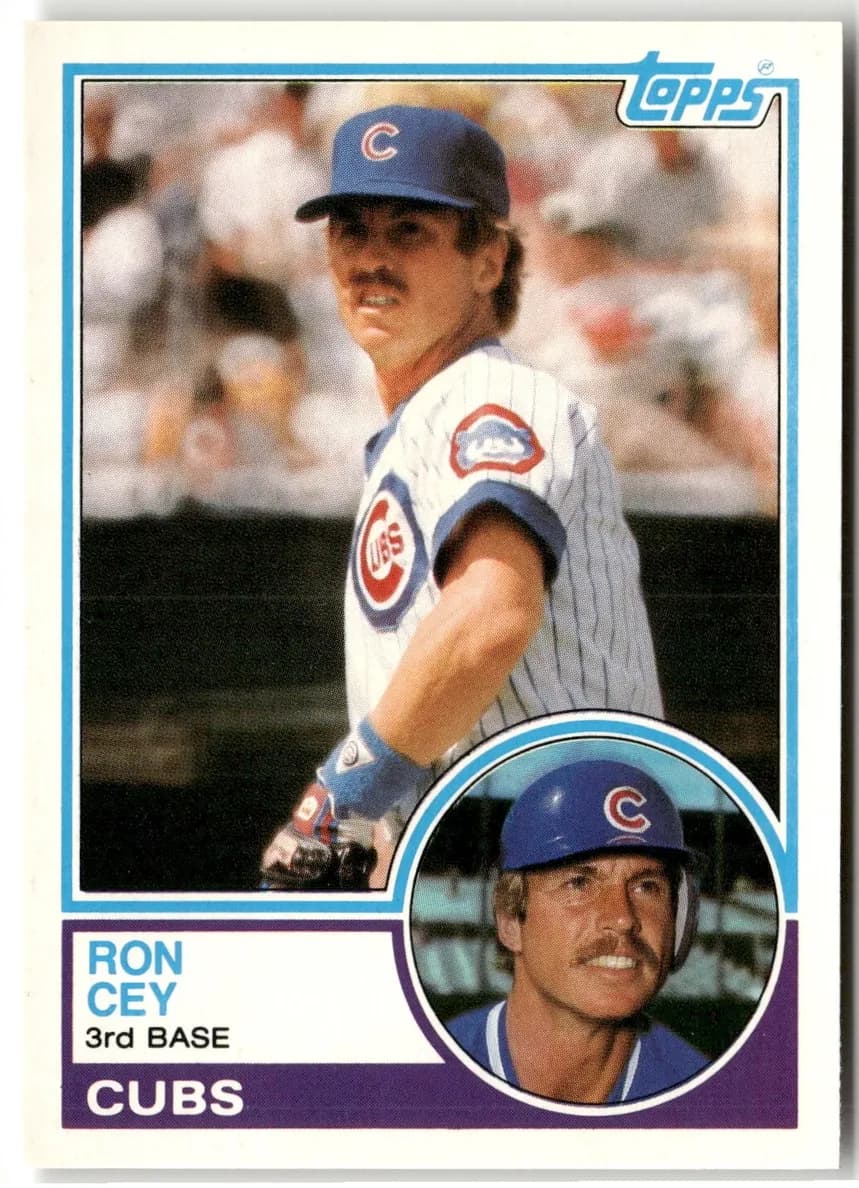 Ron Cey 1983 topps Traded