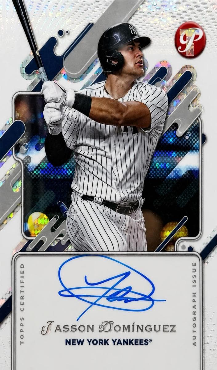 Jasson Domínguez 2025 Topps Pristine auto card