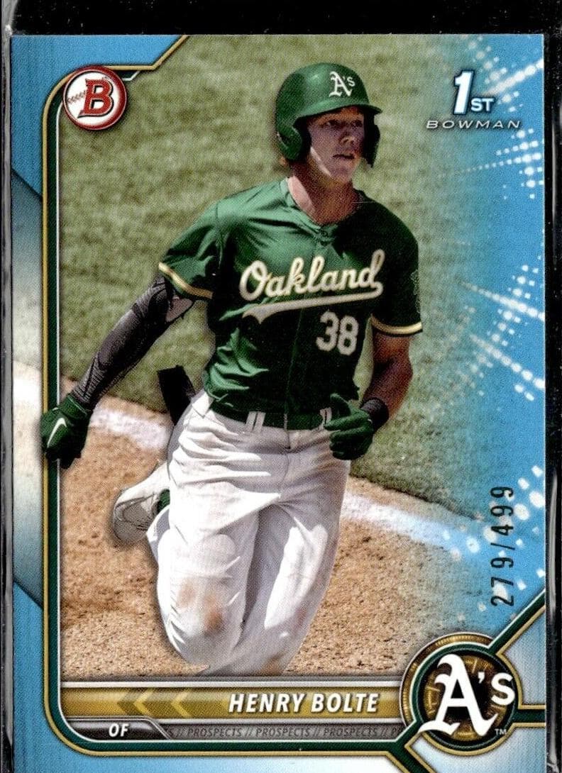 Henry Bolte 2022 bowman Bowman Draft