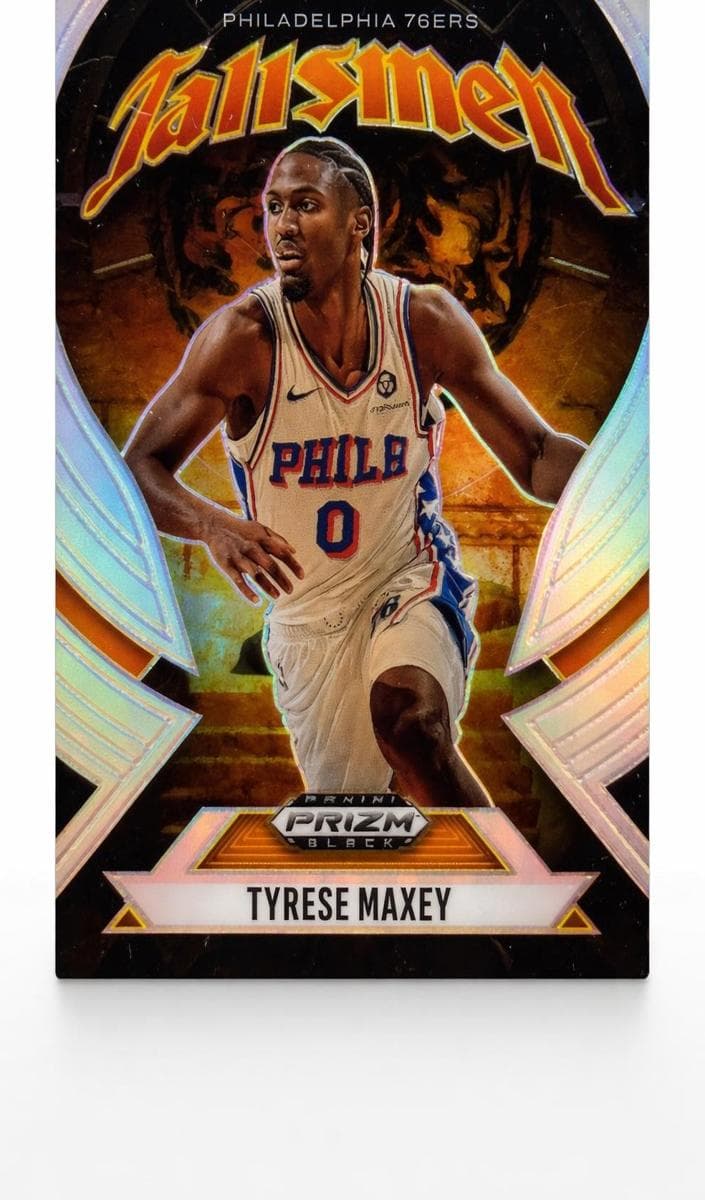 Tyrese Maxey 2024 panini Panini Prizm Black
