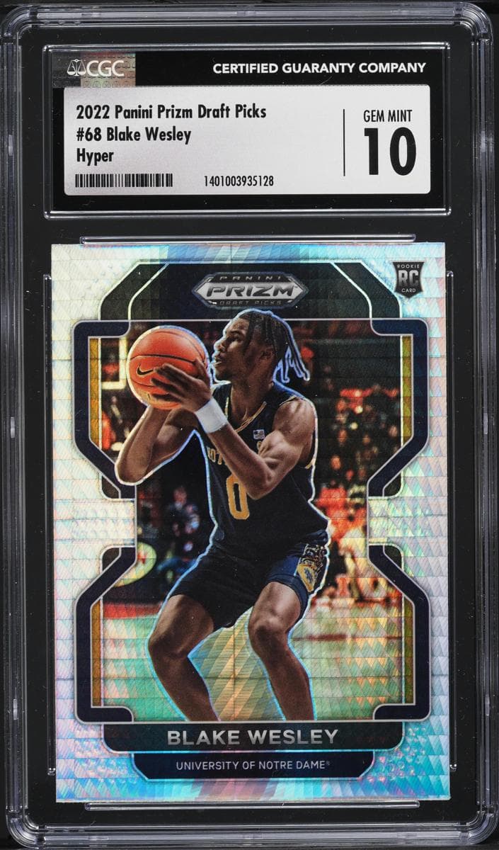 Blake Wesley 2022 panini Panini Prizm Draft Picks