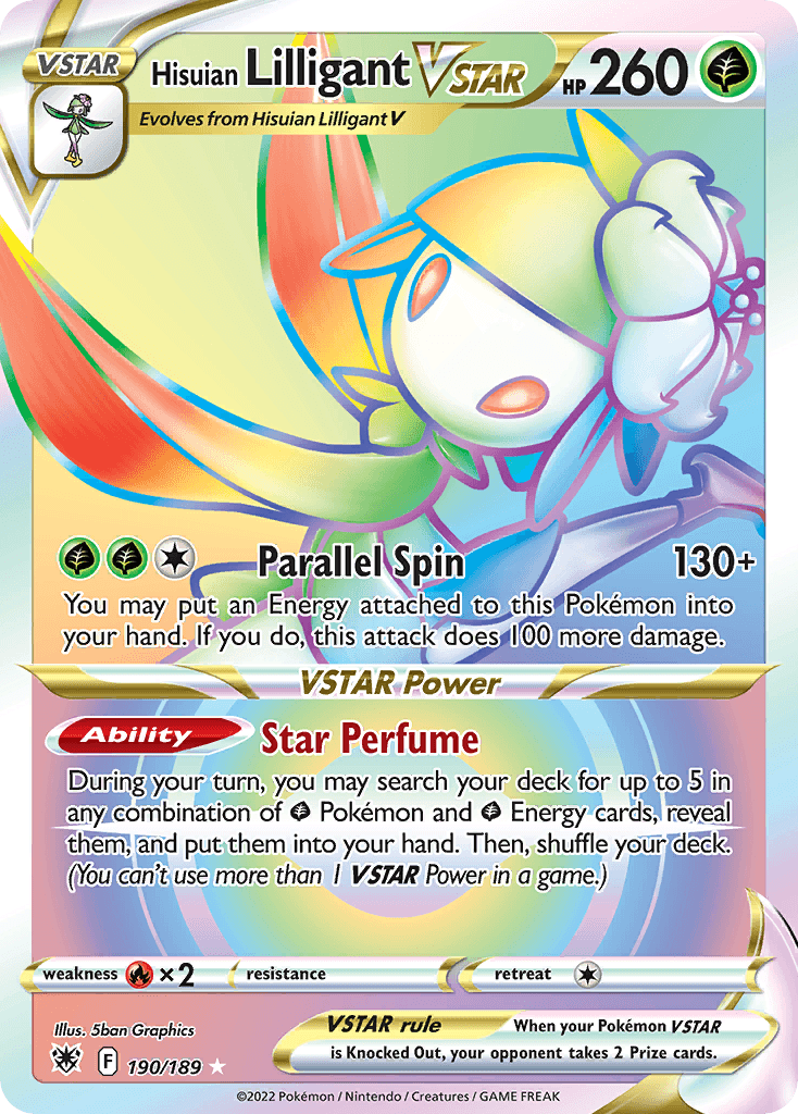 Hisuian Lilligant VSTAR 2022 Pokemon