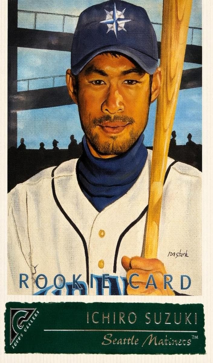Ichiro Suzuki 2001 topps Topps Gallery