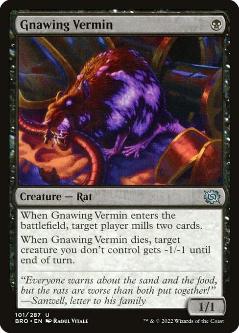 Gnawing Vermin #101