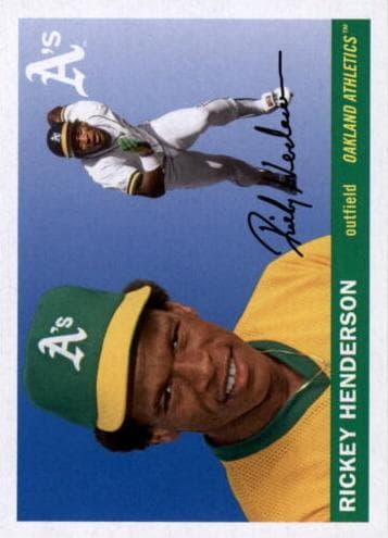 Rickey Henderson 2020 topps Topps Archives