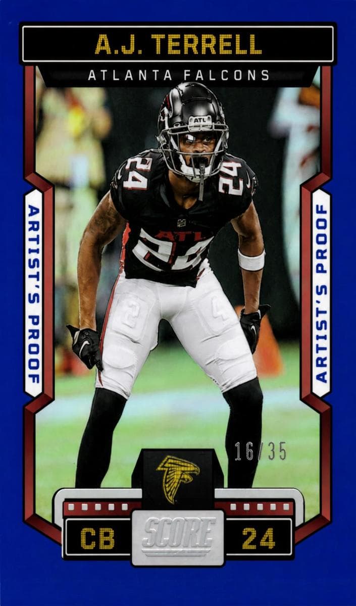 A.J. Terrell 2023 panini Score
