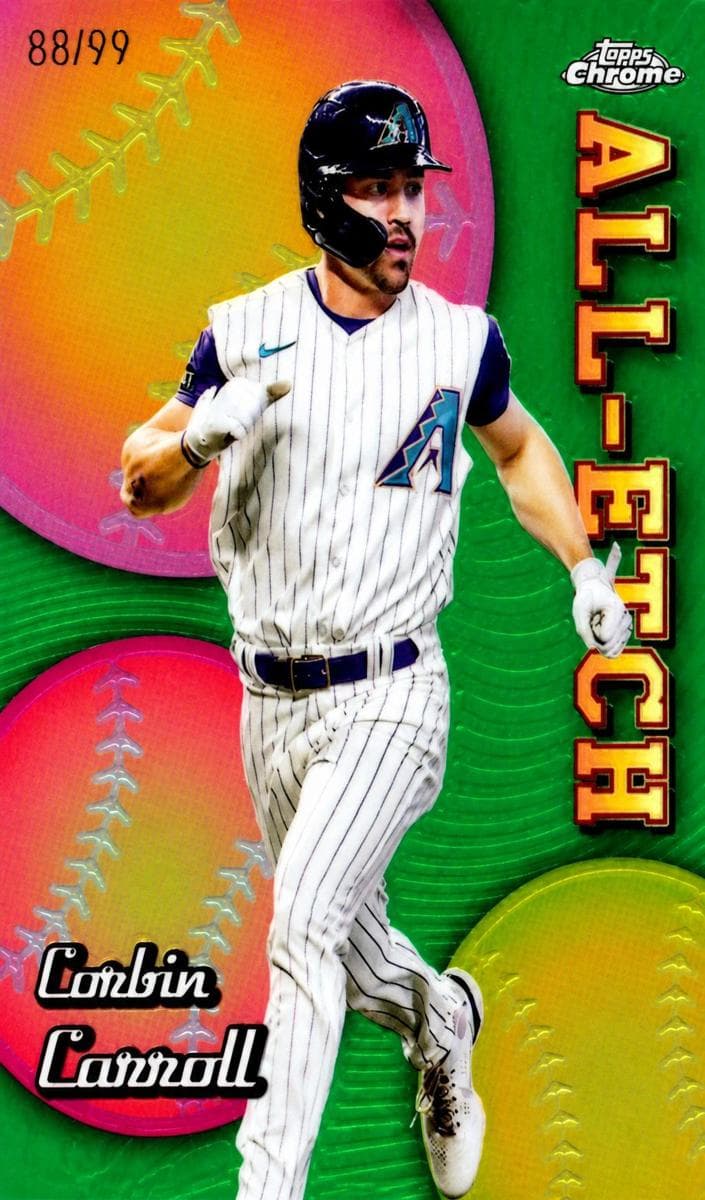 Corbin Carroll 2024 topps Topps Chrome