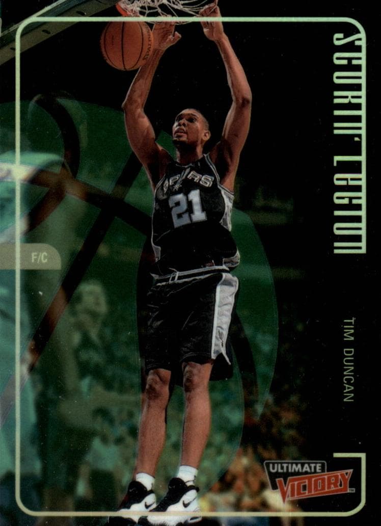 Tim Duncan 1999 upper-deck Ultimate Victory