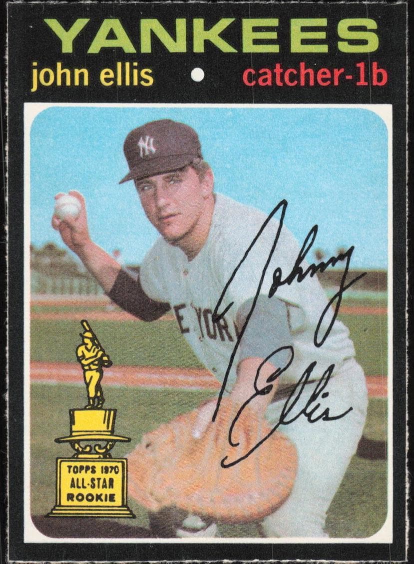 John Ellis 1971 topps O-Pee-Chee