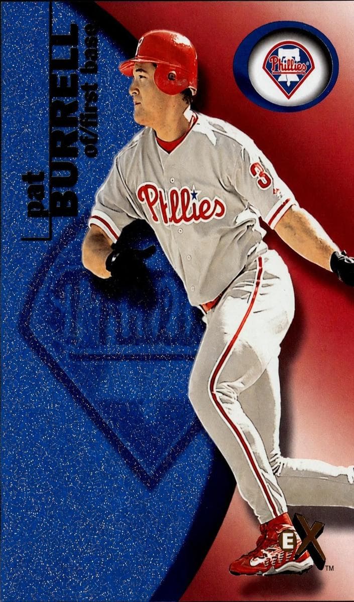 Pat Burrell 2001 fleer Fleer E-X