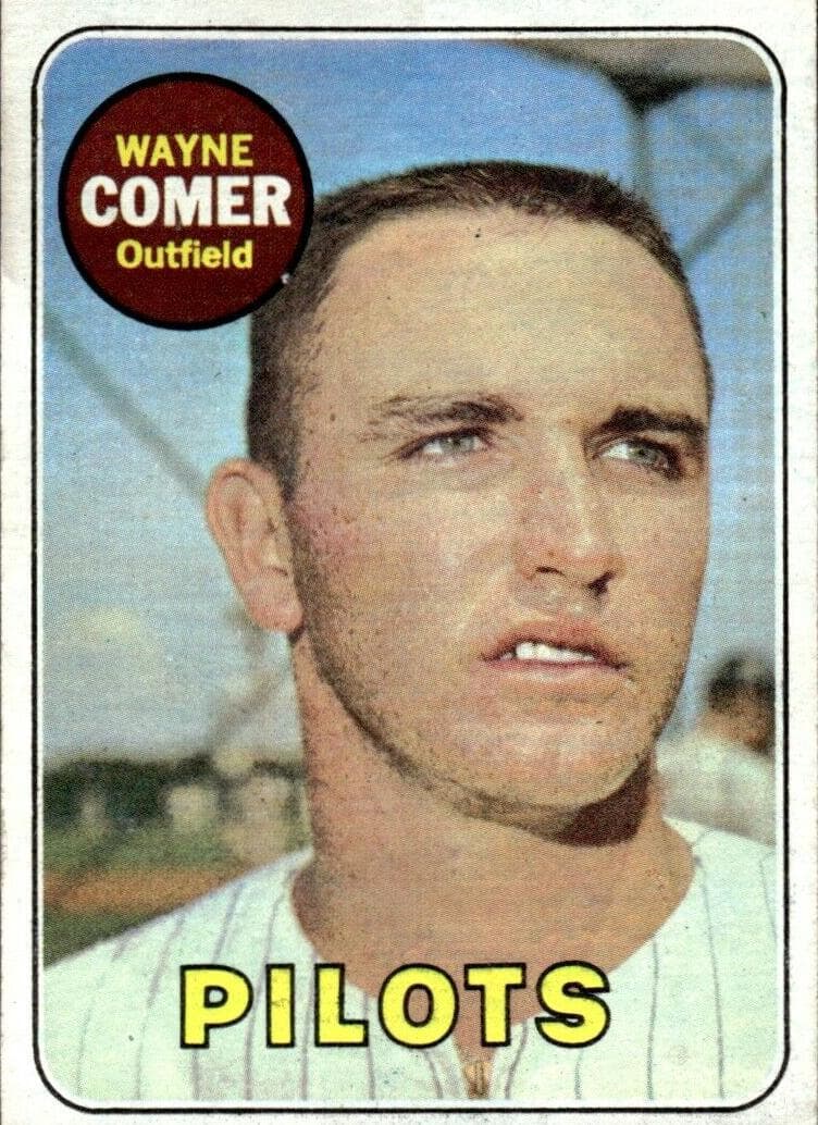 Wayne Comer 1969 topps Topps