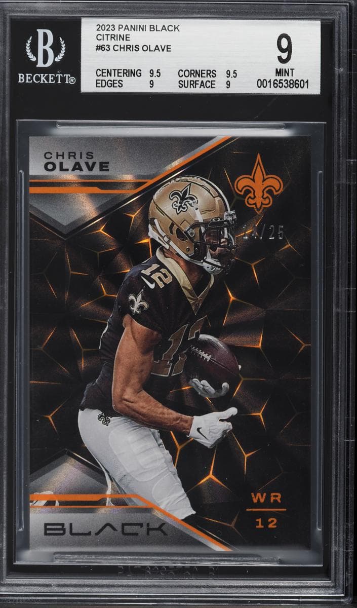 Chris Olave 2023 panini Panini Black