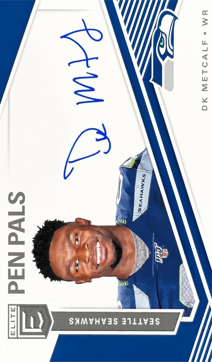 DK Metcalf 2019 panini