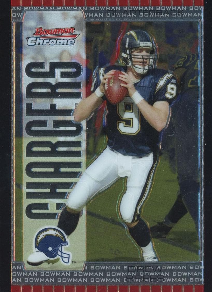 Drew Brees 2005 bowman