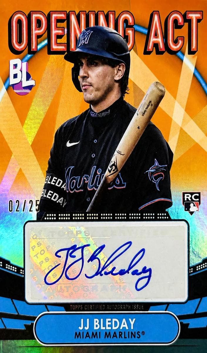 JJ Bleday 2023 topps Topps Big League
