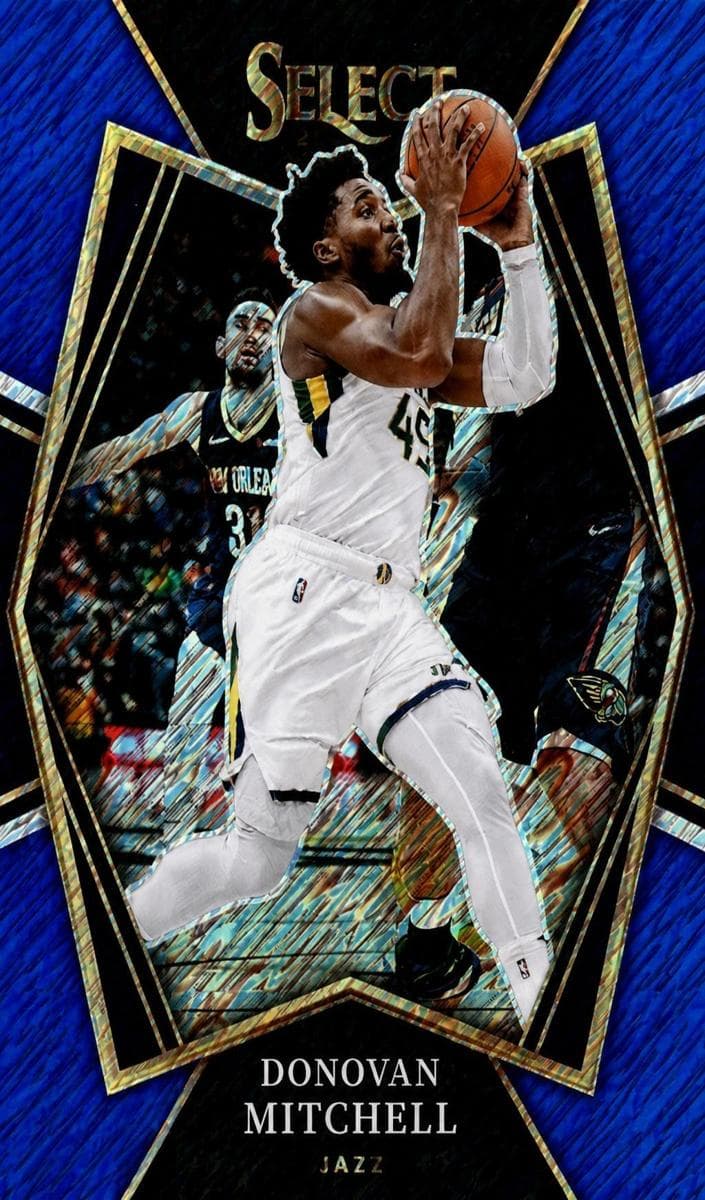 Donovan Mitchell 2021 panini Panini Select