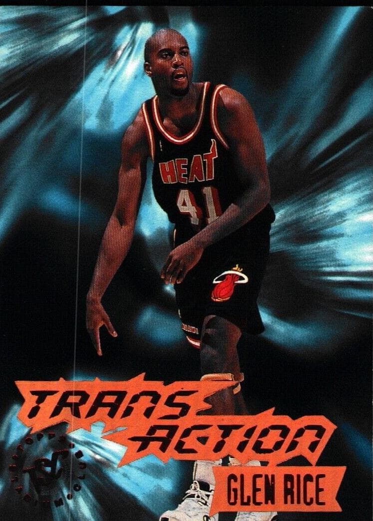 Glen Rice 1995 unknown Stadium Club