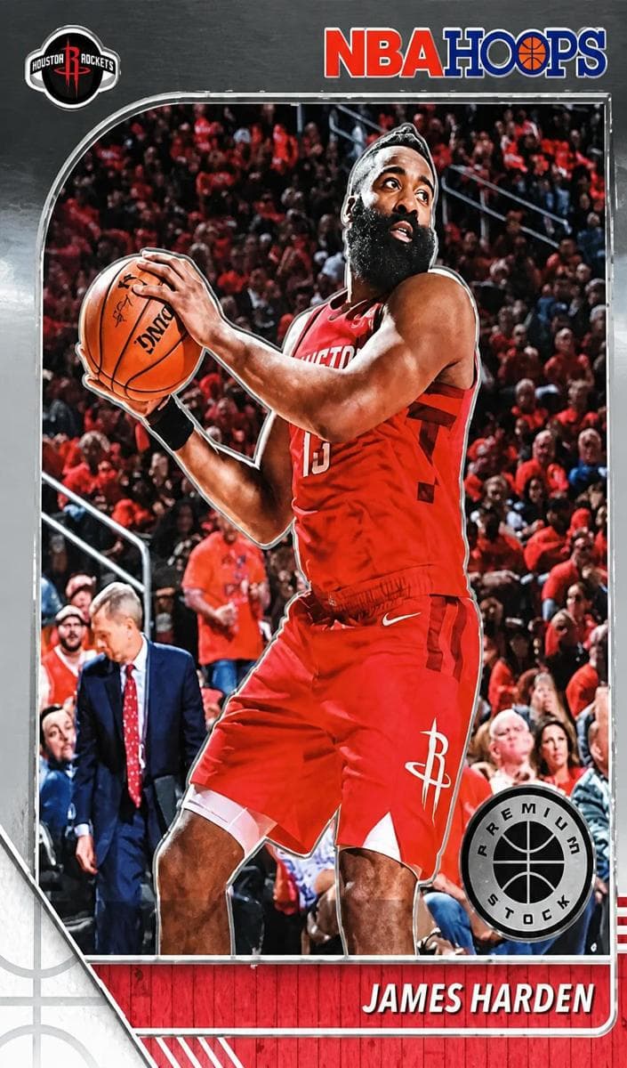 James Harden 2019 panini Hoops Premium Stock