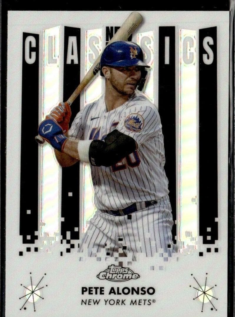 Pete Alonso 2022 topps Topps Chrome