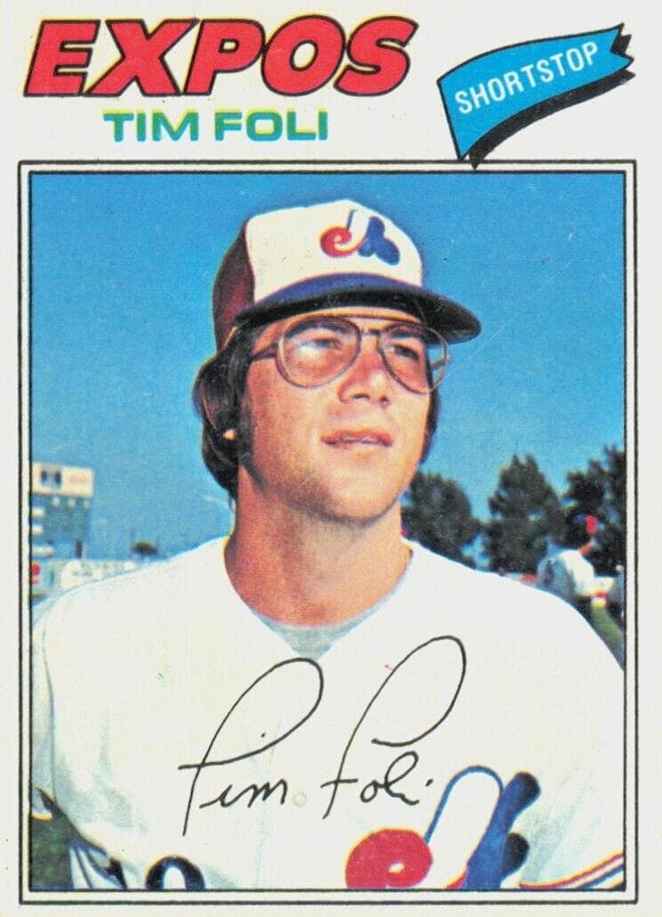 Tim Foli 1977 topps Topps