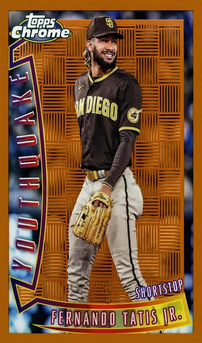 Fernando Tatis Jr. 2022 topps Topps Chrome