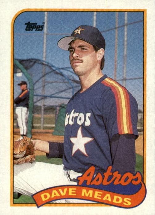 Dave Meads 1989 topps