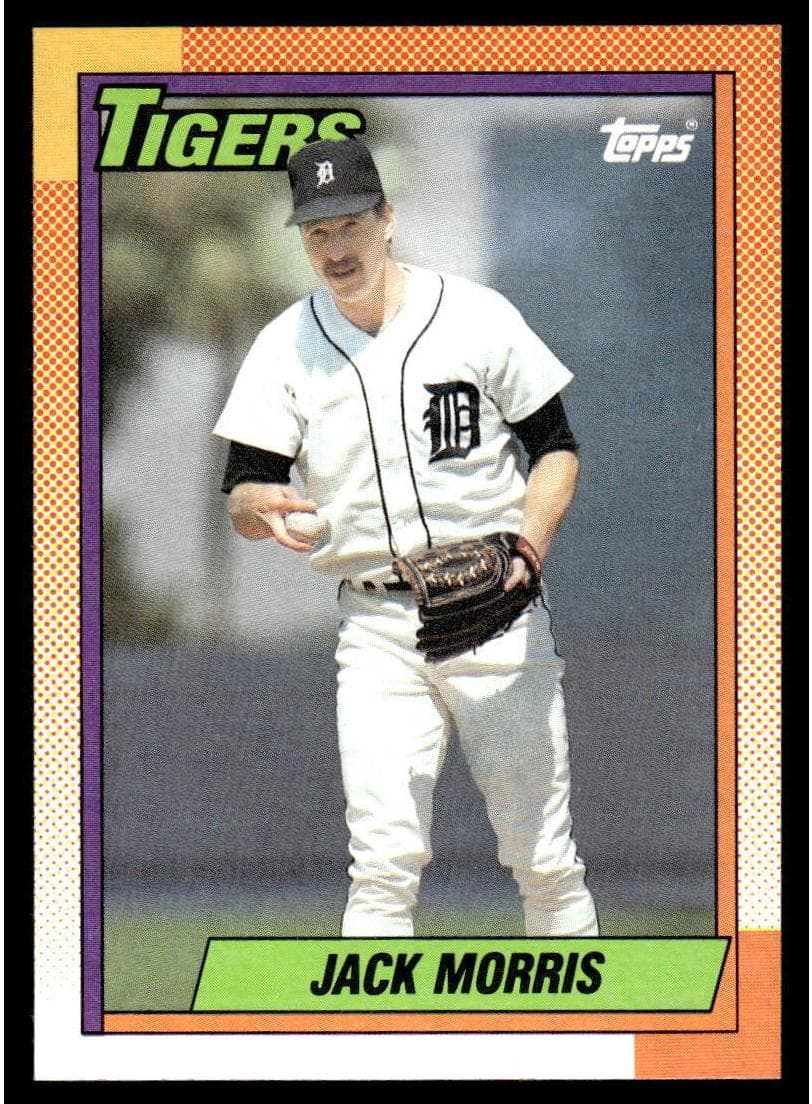 Jack Morris 1990 topps O-Pee-Chee