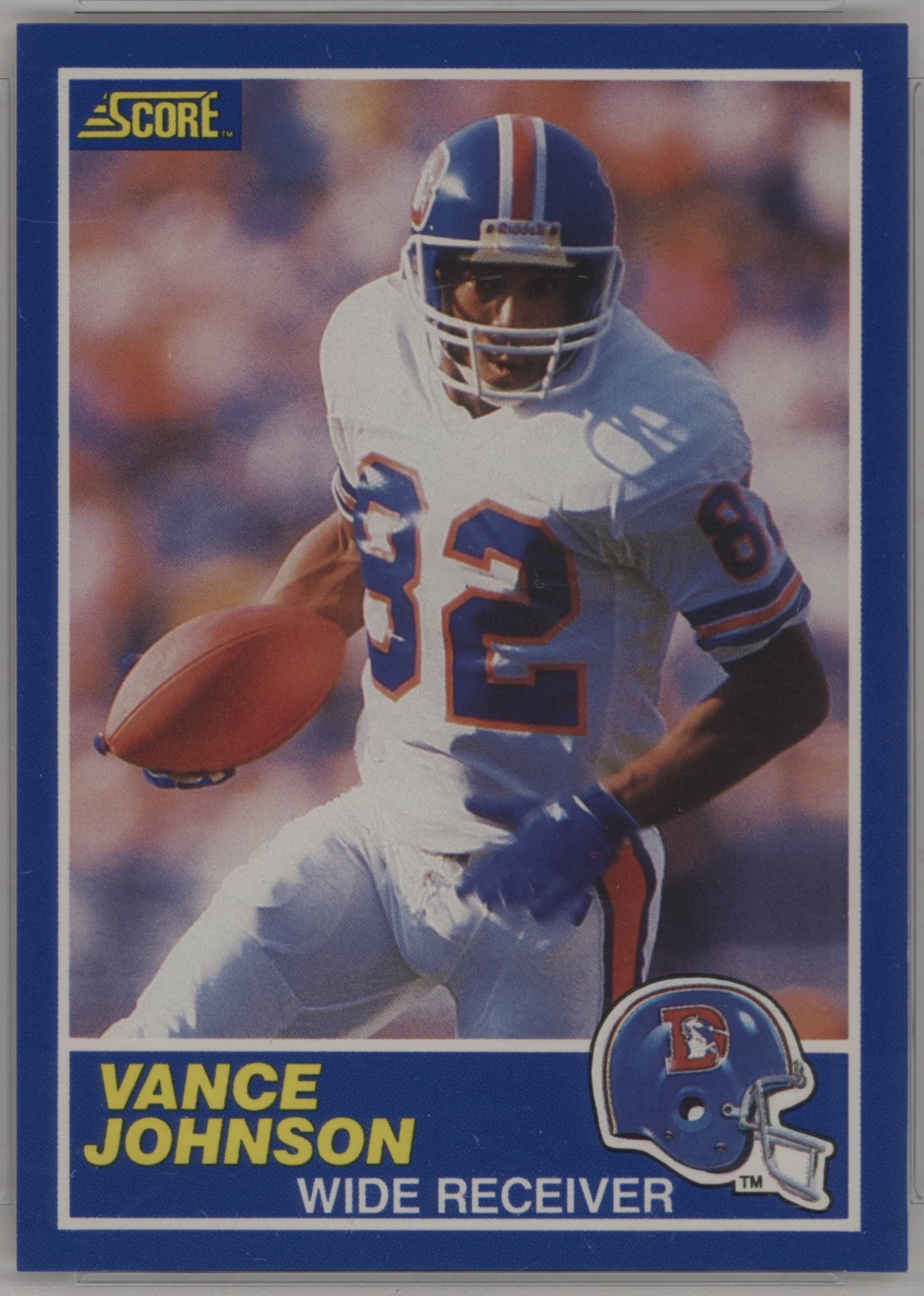 Vance Johnson 1989 panini