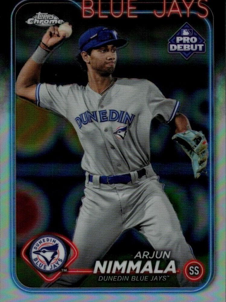 Arjun Nimmala 2024 topps Topps Pro Debut