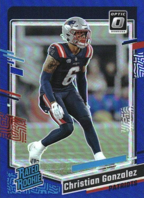 Christian Gonzalez 2023 panini Panini Donruss Optic