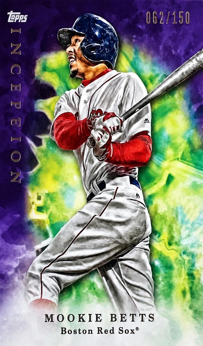 Mookie Betts 2017 topps Inception
