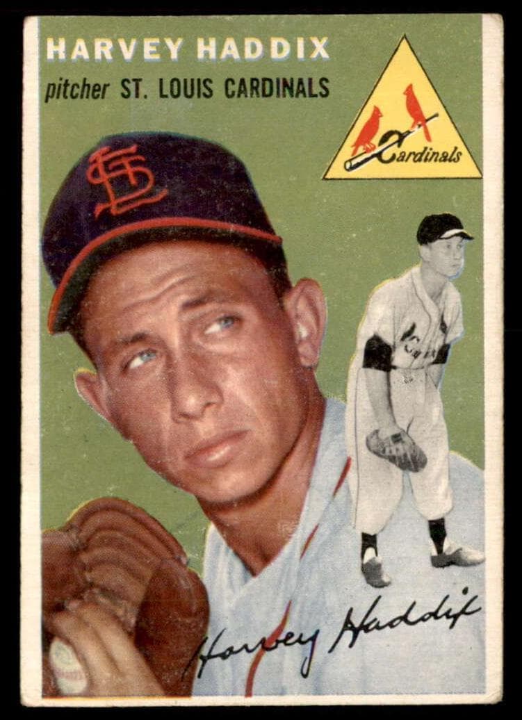 Harvey Haddix 1954 topps Topps
