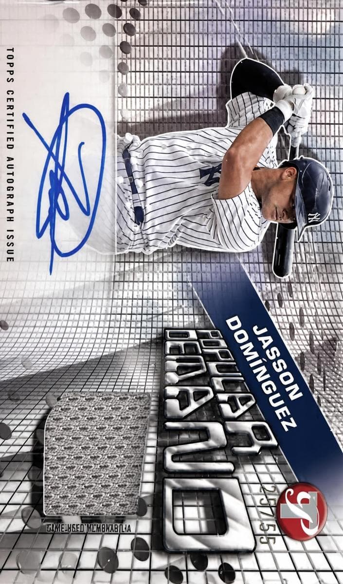 Jasson Domínguez 2025 topps Topps Pristine
