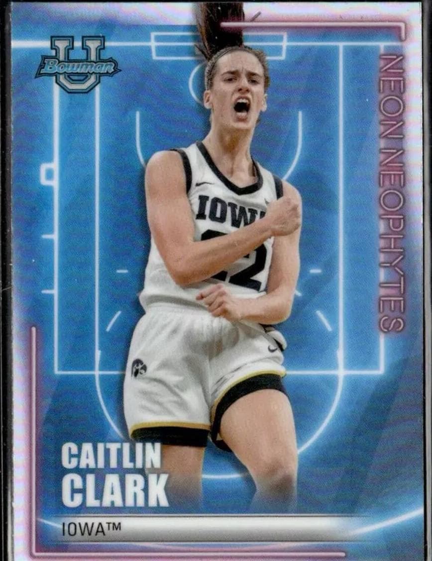 Caitlin Clark 2022 bowman