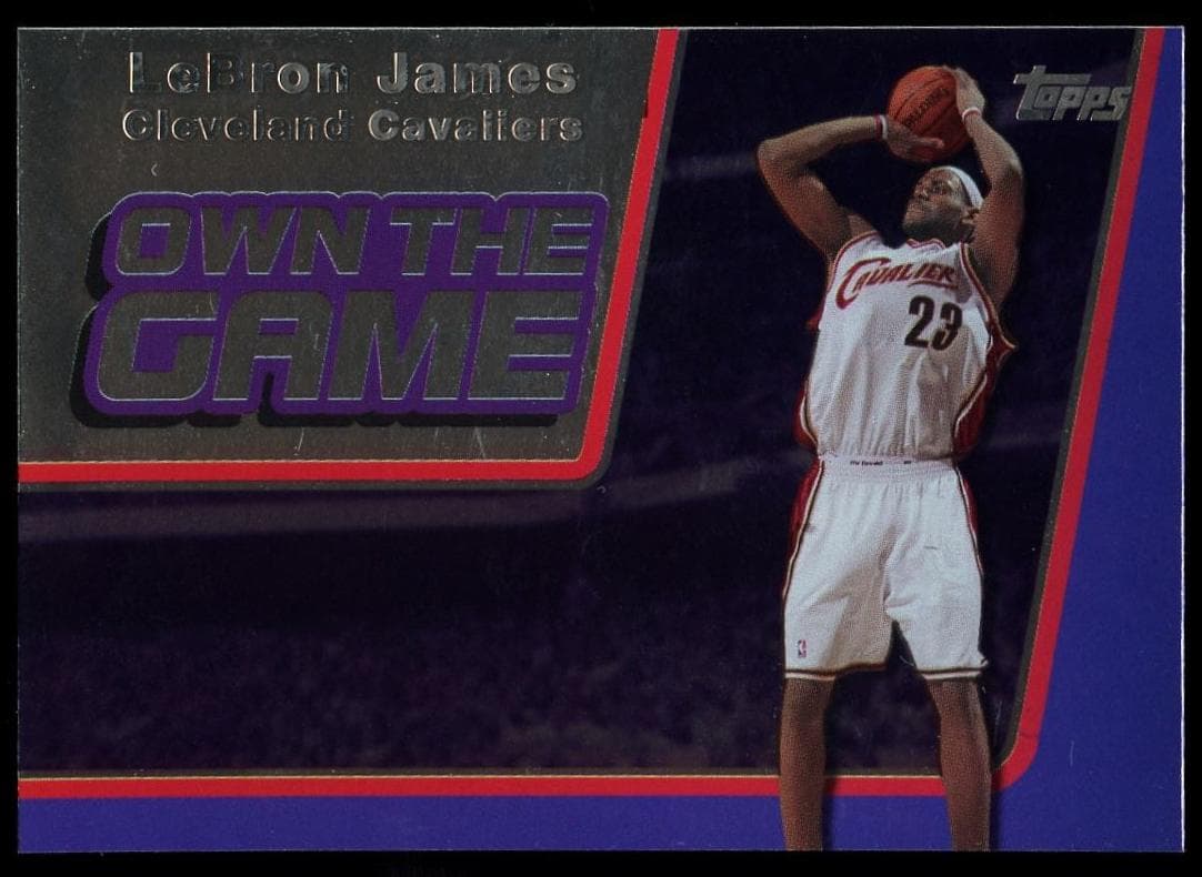 LeBron James 2006 topps Topps